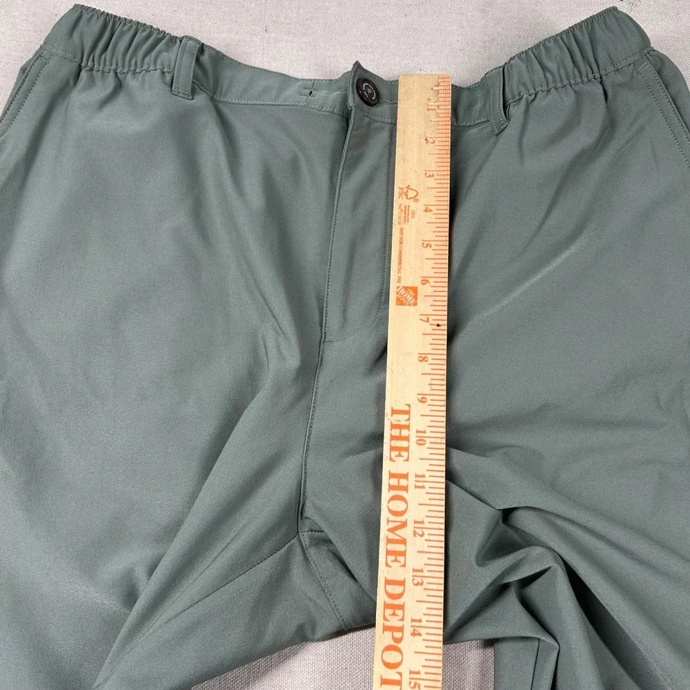 Chubbies Pants Mens XL 34x30 Everywear Performance Chino Golf Sage Green Elastic
